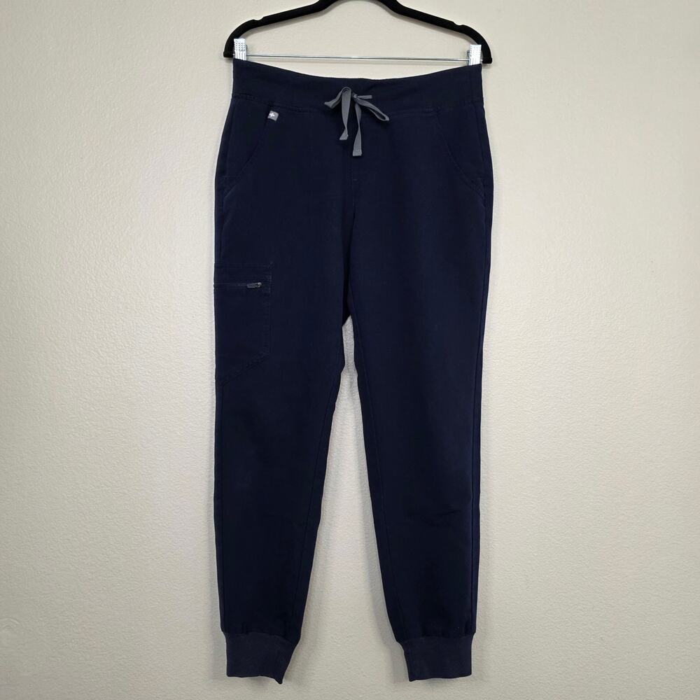 FIGS Technical Collection Scrub Pants Women’s Small Navy Jogger Stretch